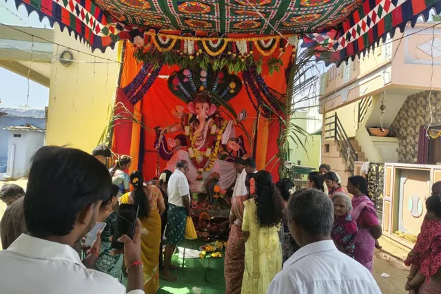 గ్రామాలలో ఘనంగా వినాయక చవితి.. వీధి వీధినా ఉత్సవ విగ్రహాలు