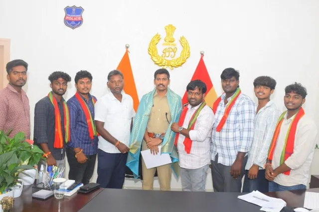 ఎస్పీకి అన్నదాన కార్యక్రమానికి ఆహ్వానం