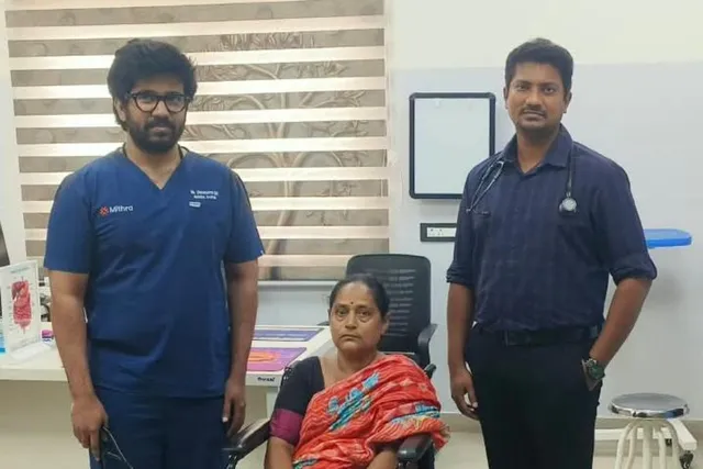 భీమవరంలో అరుదైన శస్త్రచికిత్స
