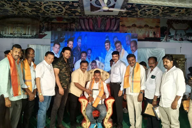 నేతాజీ సర్వీస్ టీమ్ అధ్యక్షుడికి జాతీయ పురస్కారం