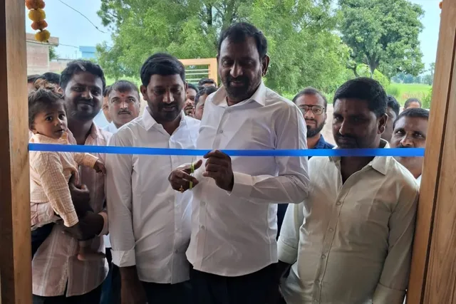 నాగపూర్ గ్రామంలో ఇందిరమ్మ గృహప్రవేశం కార్యక్రమం