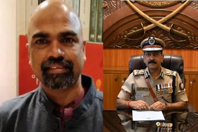 போலீசார் துன்புறுத்தியதாக டிஜிபியிடம் பொருளாதார நிபுணர் கலையரசன் புகார்