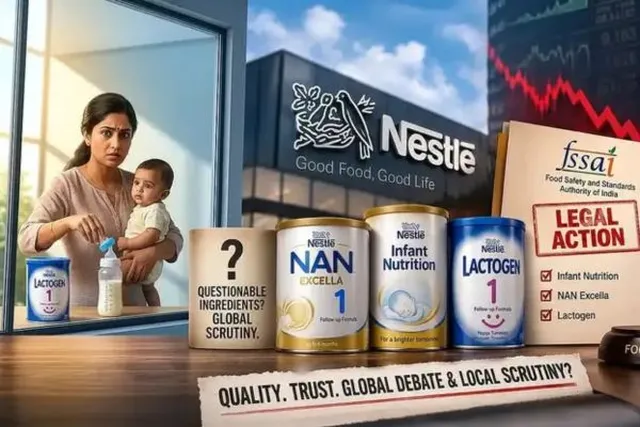 நெஸ்லே குழந்தைகள் உணவுப் பொருட்கள் மீது வழக்கு பதிவு