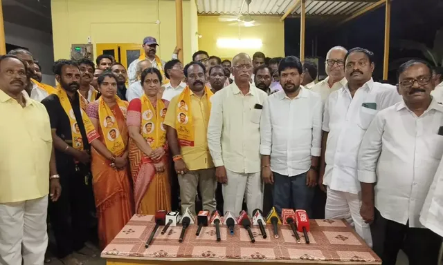 వైసీపీ నుంచి టీడీపీలోకి భారీగా చేరికలు