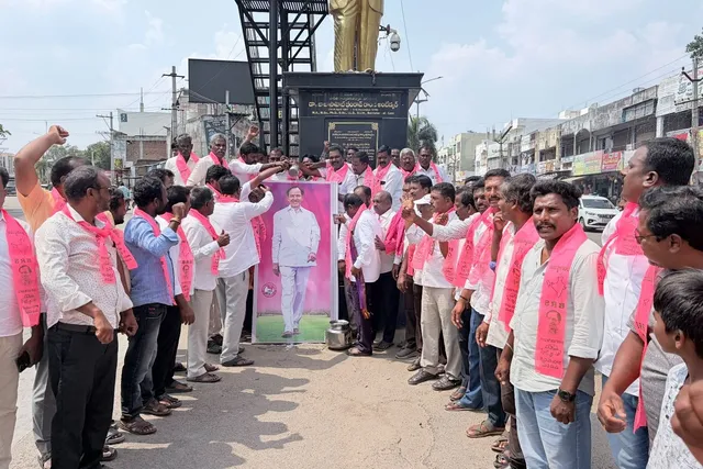 కెసిఆర్ వల్లే జిల్లా ఏర్పాటు సాధ్యమైంది: బీఆర్ఎస్ నాయకులు