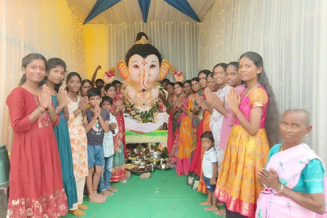పెగడపల్లి: వైభవంగా కొనసాగుతున్న గణపతి నవరాత్రి ఉత్సవాలు
