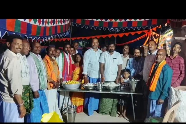 ధర్మారావుపేటలో మహా అన్నదానం