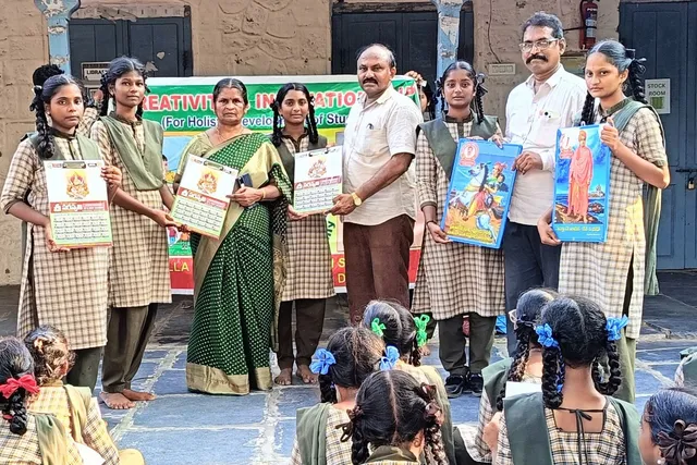 వేటపాలెం జడ్పీ హైస్కూల్ లో ఓజోన్ పరిరక్షణ అవగాహన కార్యక్రమాలు