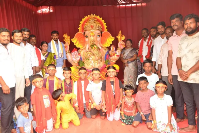 కంది మండల చర్లగూడ గ్రామంలో గణేశ నిమగ్న కార్యక్రమాలు