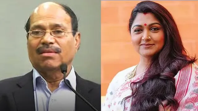 இத்தனை ஆண்டுகளாக வீரமணி எப்படி தப்பித்து வந்தார்? - குஷ்பு கேள்வி
