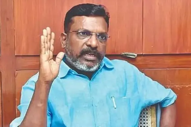 தலைமை தேர்தல் ஆணையர் பதவி விலக திருமாவளவன் வலியுறுத்தல்