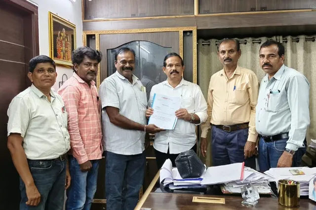 ఎమ్మెల్యేని కలిసిన STF అధ్యక్షులు