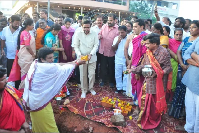 చింతరెడ్డిపాలెం జంక్షన్ లో అండర్ పాస్ నిర్మాణం