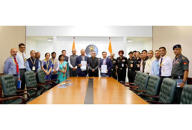 Key agreement worth Rs 770 crore in the country's defense sector