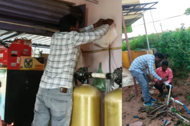 అనుమతిలేని వాటర్ ప్లాంట్లు సీజ్: రెవెన్యూ అధికారి