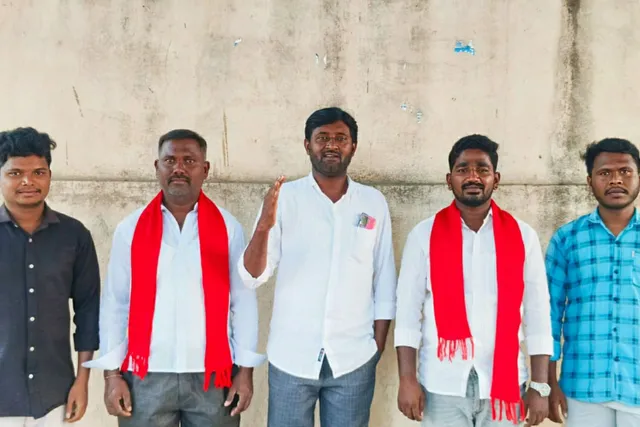 సిపిఎం జడ్పీటీసీ అభ్యర్థిగా గండి సునీల్ కుమార్