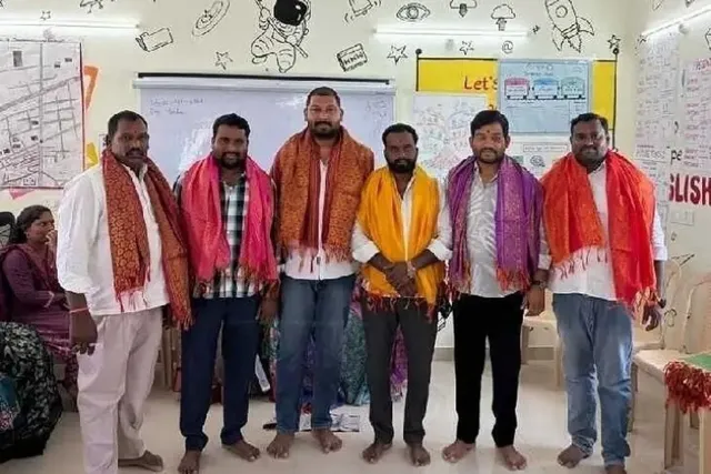 వీడీసీ అధ్యక్షుడిగా పెద్దజంగని రాఘవేందర్ ఎన్నిక