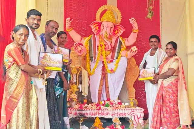 గంపలగూడెం: 7వ రోజుకు చేరుకున్న గణపతి ఉత్సవాలు