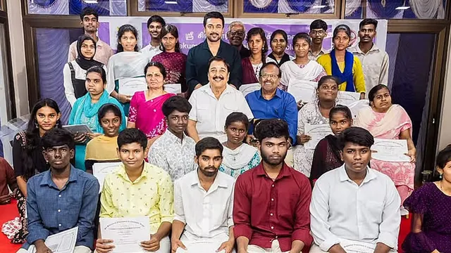 கல்வியும் ஒழுக்கமும் இருந்தால் சாதிக்கலாம்: சிவகுமார் கல்வியும் ஒழுக்கமும் இருந்தால் சாதிக்கலாம்: சிவகுமார்