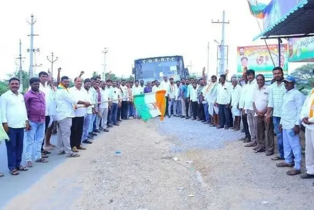 అమనగల్లు: ఓబీసీ సింహగర్జన సభకు తరలిన కాంగ్రెస్ శ్రేణులు..