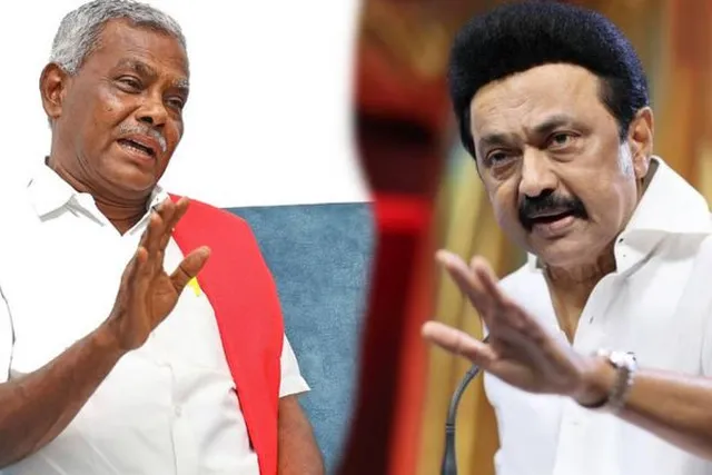 ஸ்டாலினின் பேச்சு கண்டனத்துக்குரியது: பெ.சண்முகம்