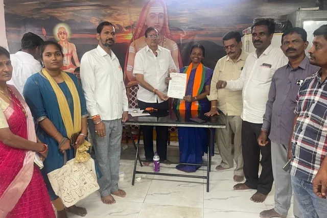 బిజెపి ఎండోమెంట్ సెల్ హైదరాబాద్ జిల్లా జాయింట్ కన్వీనర్ గా ఉష బిజెపి ఎండోమెంట్ సెల్ హైదరాబాద్ జిల్లా జాయింట్ కన్వీనర్ గా ఉష