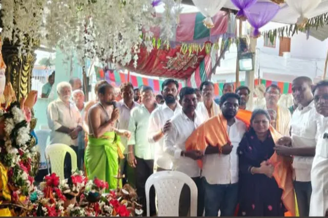 విశ్వకర్మ జయంతి ఉత్సవాల్లో పాల్గొన్న చైర్ పర్సన్ నాగలక్ష్మి