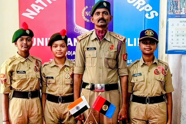 కేరళ జాతీయ ట్రెక్కింగ్ క్యాంపునకు చిట్వేలు ఎన్సీసీ విద్యార్థులు కేరళ జాతీయ ట్రెక్కింగ్ క్యాంపునకు చిట్వేలు ఎన్సీసీ విద్యార్థులు