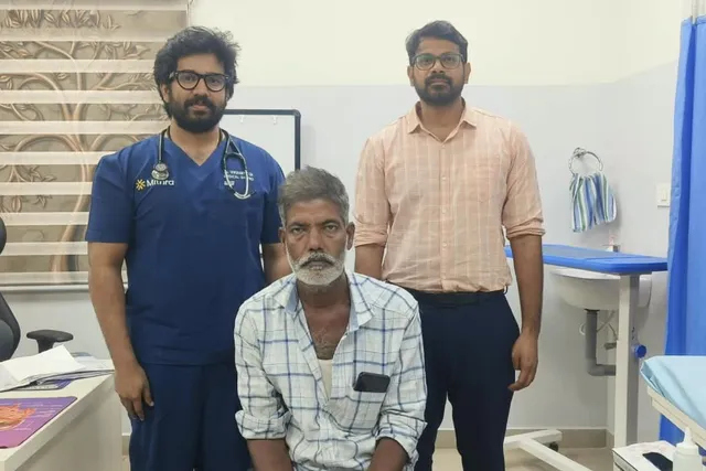 ప్రేగు పూడుకుపోయిన వ్యక్తికి శస్త్ర చికిత్స