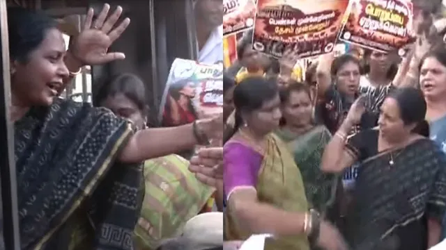 ராகுல் காந்தி வருகை: சென்னையில் பாஜகவினர் போராட்டம்