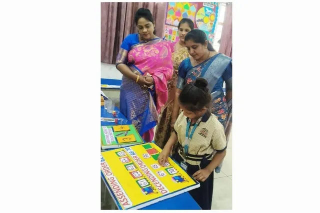 నారాయణ పాఠశాలలో ఘనంగా విద్యార్థి నేతృత్వ సమావేశం