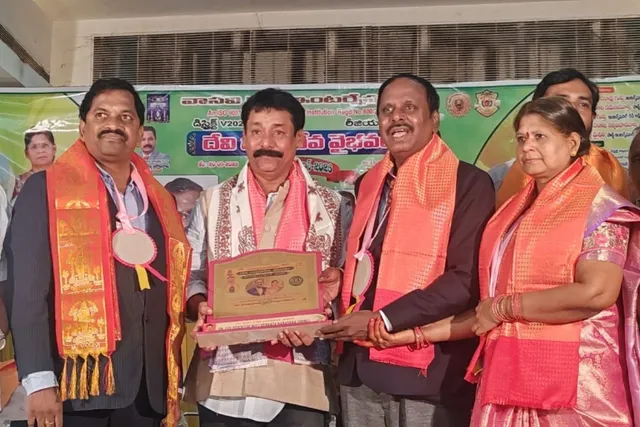 డాక్టర్ నూలి శ్రీనివాస్ కు బెస్ట్ జోన్ చైర్మన్ అవార్డు