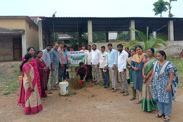 న్యాల్‌కల్‌లో పర్యావరణ పరిరక్షణకు మొక్కలు నాటే కార్యక్రమం