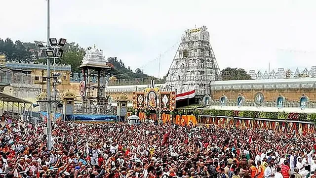 திருப்பதி ஏழுமலையான் கோயிலில் ஒரே நாளில் 85 ஆயிரம் பக்தர்கள் தரிசனம்