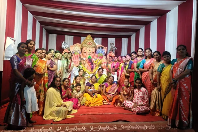 భరత్ నగర్‌లో ఘనంగా గణేష్ నవరాత్రుల 5వ రోజు వేడుకలు