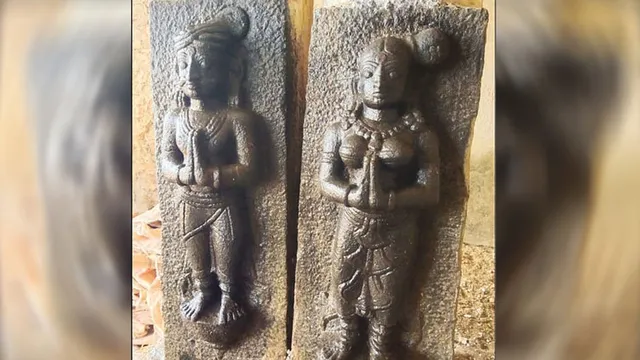 வாசுதேவநல்லூர் அருகே மடத்தில் பழங்கால கல்வெட்டு, சிற்பங்கள் கண்டெடுப்பு