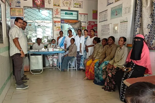తుర్కపల్లిలో సఫాయీ కార్మికులకు ప్రత్యేక ఆరోగ్య శిబిరం