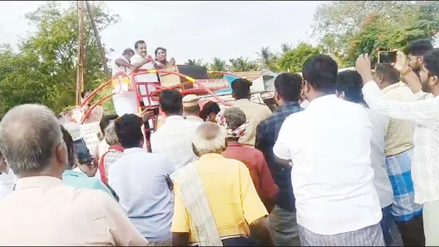 தாராபுரம் இடைத்தேர்தல்: சத்தியபாமாவுக்கு பொதுமக்கள் எதிர்ப்பு