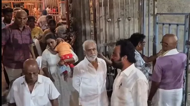 திருவண்ணாமலை கோவிலில் சேகர்பாபுவுக்கு விஐபி தரிசனம் மறுப்பு
