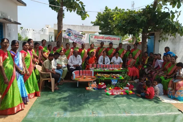 ఈదులూరులో పోషకాహార వారోత్సవాలు, శ్రీమంతం కార్యక్రమం ఈదులూరులో పోషకాహార వారోత్సవాలు, శ్రీమంతం కార్యక్రమం