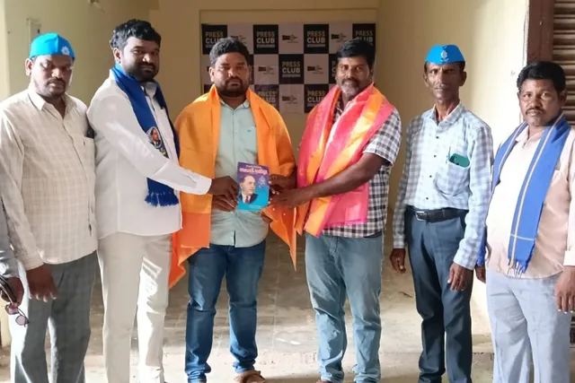 దేవరకొండ నూతన ప్రెస్ క్లబ్ ప్రతినిధులకు సన్మానం