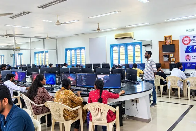 మహబూబ్‌నగర్ ఇంజినీరింగ్ కాలేజీలో ఫ్లట్టర్ టెక్నాలజీ వర్క్‌షాప్
