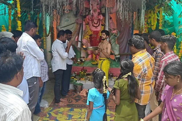 ముదివేడు లో ఘనంగా వినాయక చవితి వేడుకలు