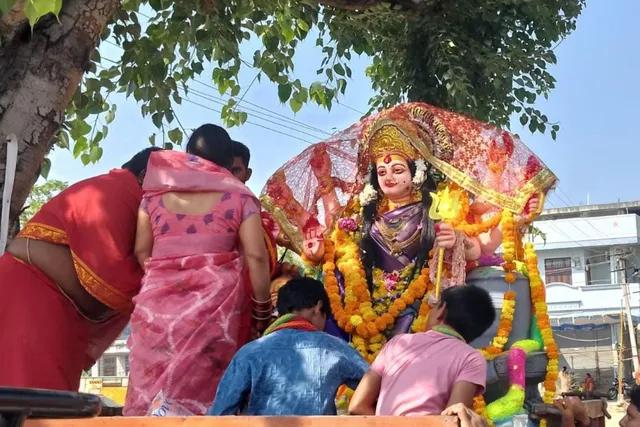 మంథనిలో ఘనంగా దుర్గామాత నిమజ్జనోత్సవం