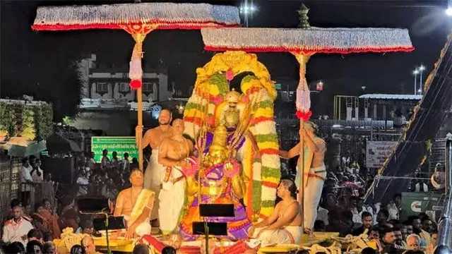 శ్రీవారి గరుడసేవకు భారీ ఏర్పాట్లు