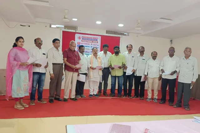 మహబూబ్‌నగర్ రెడ్ క్రాస్ ఛైర్మన్‌గా కేఎస్ రవి కుమార్ ఏకగ్రీవం