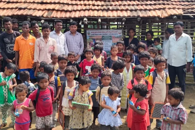 అశ్వాపురంపాడులో కమ్యూనిటీ లెర్నింగ్ సెంటర్ ప్రారంభం