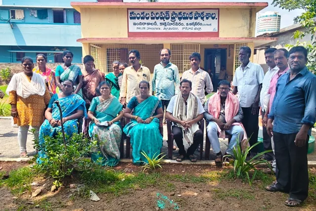 కొత్త సురవరం పాఠశాలలో తల్లిదండ్రుల భాగస్వామ్యంతో ఎస్ఎంసి చైర్మన్ ఎన్నిక
