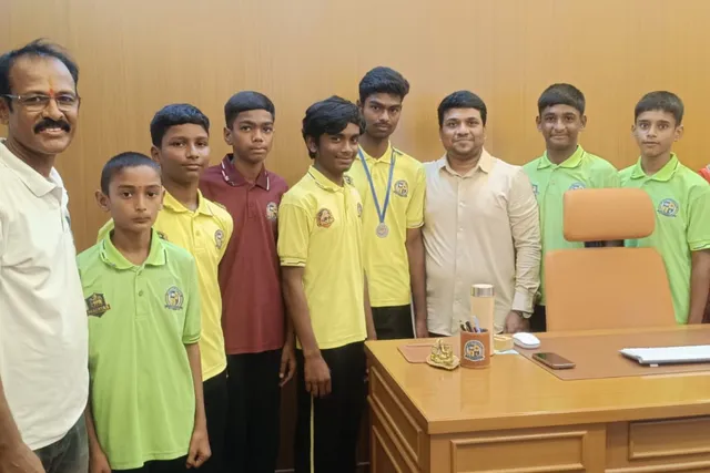 రాష్ట్ర స్థాయి అట్యా – పట్యా పోటీలకు శ్రీలక్ష్మి విద్యార్థులు