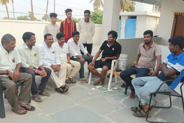 సర్పంచ్ ని పరమర్శించిన పెద్దవంగర మండల నాయకులు